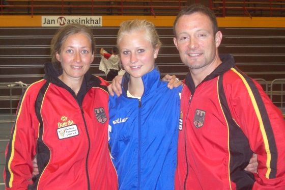(v.l.) Dr. Kirsten Teren, Svea Meyn und Martin Paust