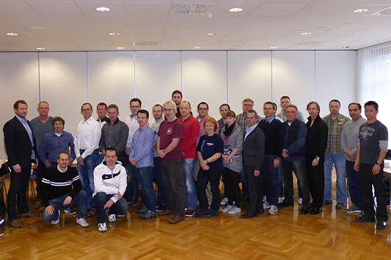 Die Teilnehmer der DTU Formen- und Kampfrichterreferententagung in Frankfurt.